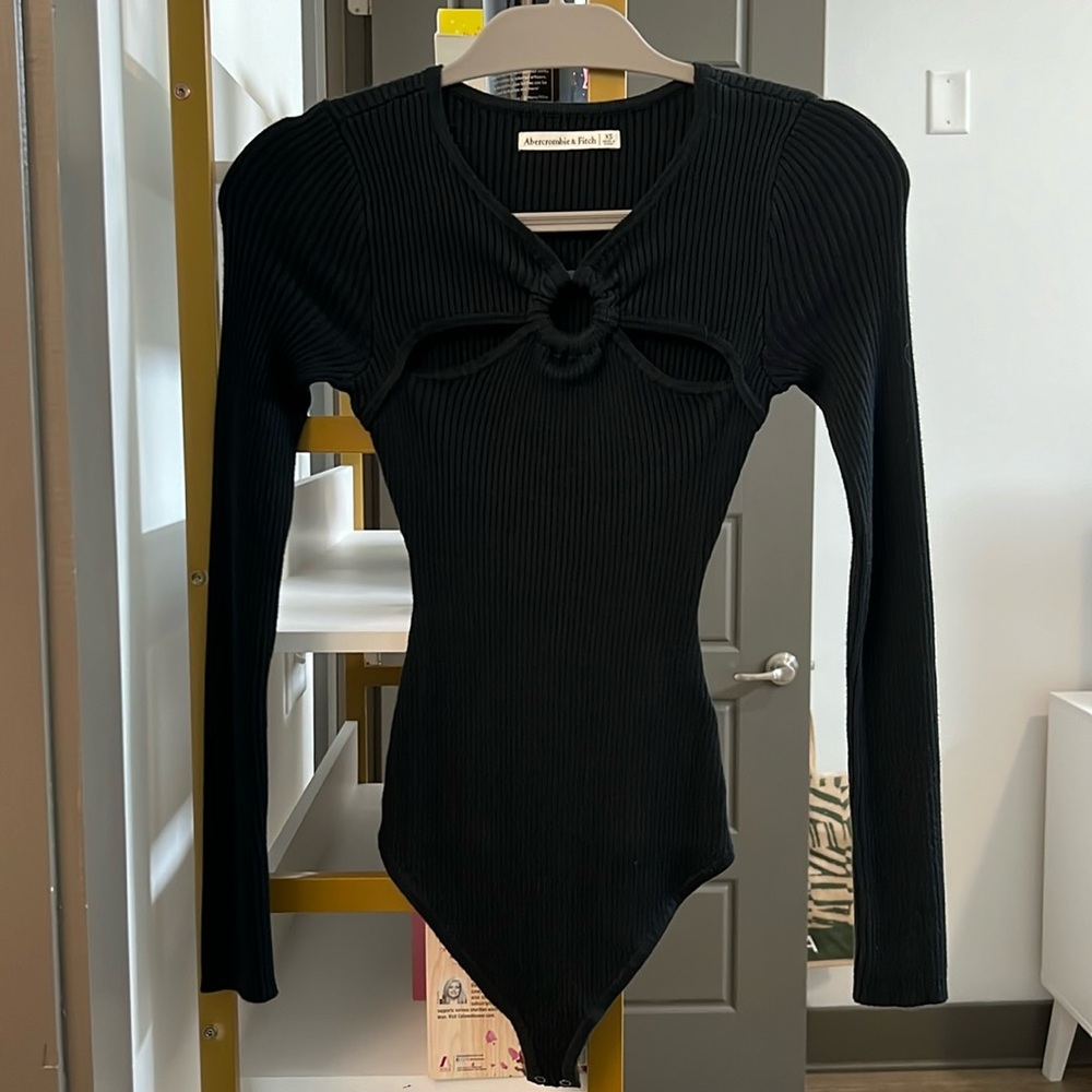 Abercrombie & Fitch Black Bodysuit